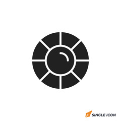 Leinwandbilder - camera icon vector illustration. camera symbol isolated on white background