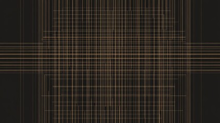 Poster - Create stunning visuals with a simple yet powerful line pattern design in graphic arts for modern aesthetics