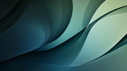 Poster - Creating a sleek business background with curved shapes modern office digital artwork professional environment abstract viewpoint design concept