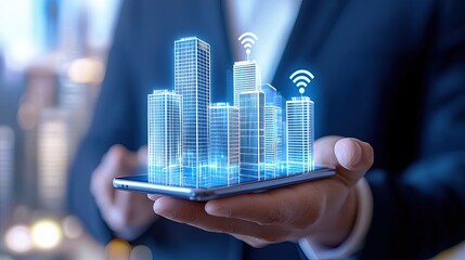 Poster - Smart City Development Digital Model On Mobile Device