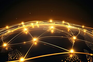 Poster - Global Network Illuminating Interconnected World