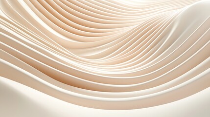 Fototapete - Abstract Beige Wave Pattern Design Background