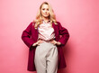 © Raisa Kanareva - Beautiful young blond woman posing in nice clothes. Spring fashion concept.