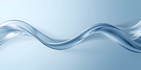 Fototapete - Abstract Liquid Design. Water Motion Concept, Flowing Fluid Shapes Shimmering Surface Texture. Creates Calming, Elegant Visuals. Transparent Effect Adds Depth. Light Dances.