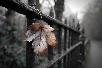 autumn leaves on a tree