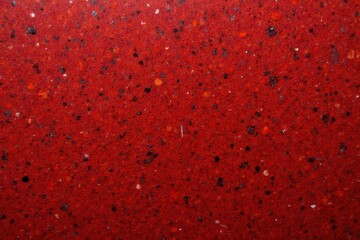 Poster - Textured red surface with black and white speckles for design