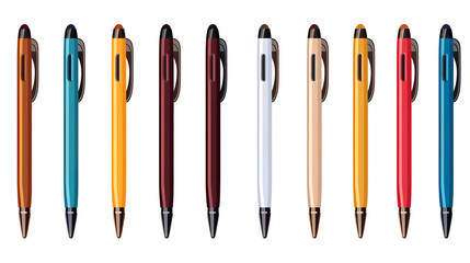 Wall Mural - Professional geek pocket pens isolated icon for technology illustrations and designs