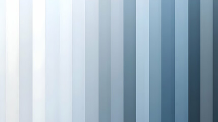Poster - Subtle gradient of vertical bars blending through different shades of blue