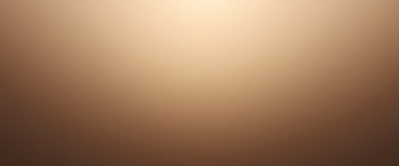 Fototapete - Soft Beige To Brown Gradient Texture Creates A Warm Background. Elegant, Smooth Color Transition For Artistic Use. Subtle Glowing Effect. Suitable For Sophisticated Designs.