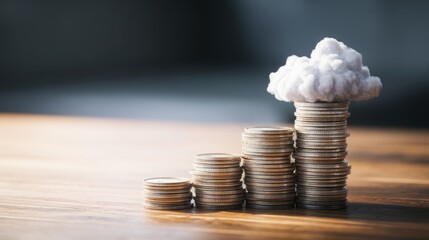 Poster - cloud-native small business economic impact concept highlighting the growth and challenges of modern