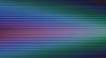 Fototapete - Abstract Multicolored Horizontal Lines Create a Unique and Visually Striking Background With Deep Blues Pinks and Greens