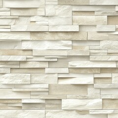 Poster - Off-white stone wall texture.  Rectangular shapes create a layered effect