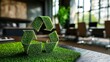 © Zaiseefa - Conference room initiatives reflect a strong focus on recycling and reusing.