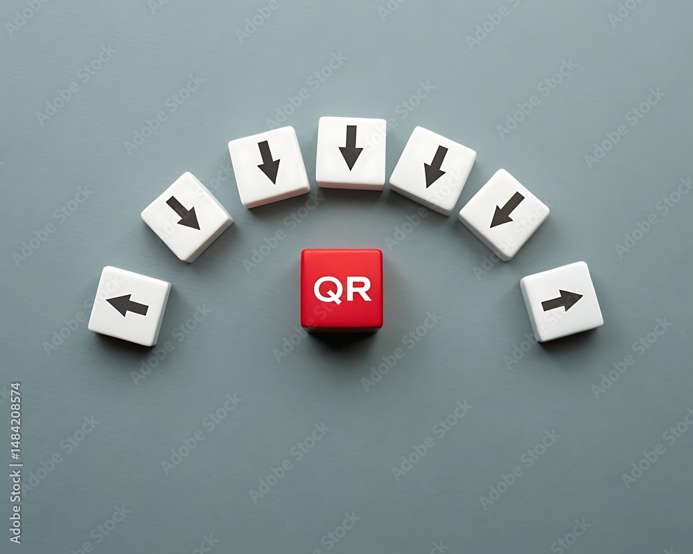 Ilustración de Stock Understanding QR Code Functionality A Visual Guide ...