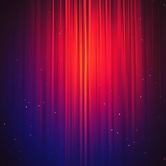 Poster - Vibrant vertical gradient background with streaks of red and orange