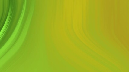 Poster - Abstract Green and Yellow Swirling Lines Forming a Dynamic Background