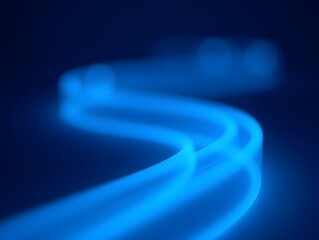 Poster - high tech futuristic technology abstract technology particle mesh style background