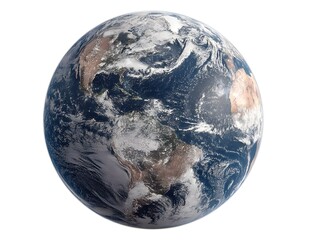 a detailed satellite image showcases earth's continents oceans and swirling cloud formations in a st