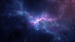 © Yopi - Abstract Cosmic Background with Swirling Stars and Glowing Nebula in a Dark Universe