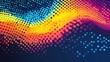 © Lesuna - Colorful abstract wave design