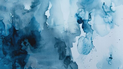 Poster - Colorful abstract watercolor texture with soft hues. Background image of swirling vibrant watercolor in fluid texture with white background. Digital artwork for vibrant and creative design. AIG51.