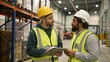 © SHIPON - Warehouse Workers Discussing Inventory