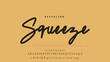 © Jon - Signature script lettering font.