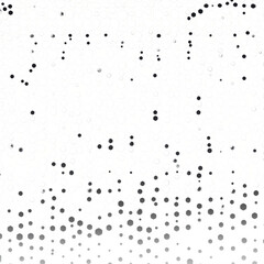 Poster - An elegant cascade of geometric shapes fading from intense black to soft on transparent background