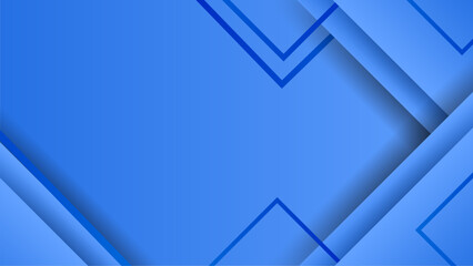 Poster - Abstract background with blue gradient color