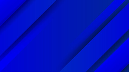 Poster - Abstract background with blue gradient color