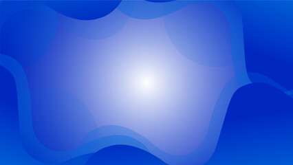 Poster - Abstract background with blue gradient color