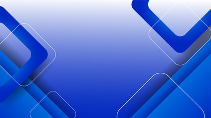 Poster - Abstract background with blue gradient color