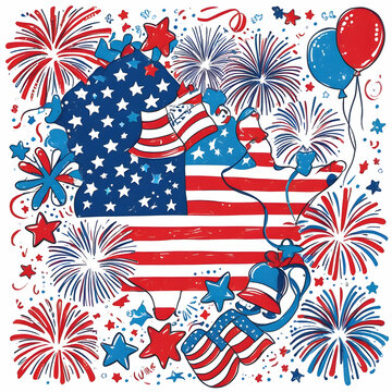 Joyful Independence Day Celebration 04th july