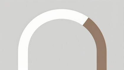 Poster - Abstract architectural design modern gallery graphic art minimalist environment close-up view contemporary concept