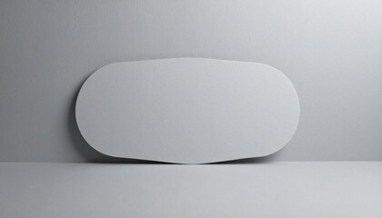 Poster - Minimalist design showcase modern studio image display clean aesthetics eye-level view contemporary concept