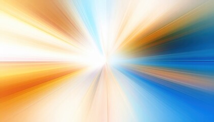 Poster - Dynamic light rays burst abstract background digital art vibrant colors wide angle energy concept