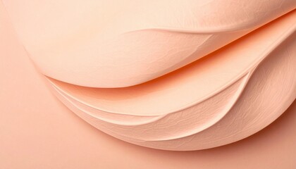 Poster - Creative abstract texture composition studio setting image art soft tones close-up view aesthetic design