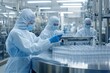 © Anna - Pharmaceutical researchers working in sterile production facility