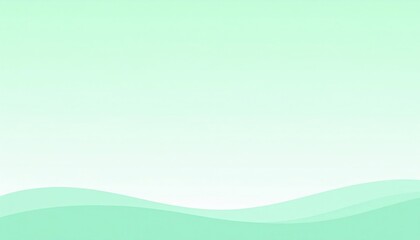 Poster - Calm waves rolling across serene landscape coastal viewpoint digital artwork tranquil environment