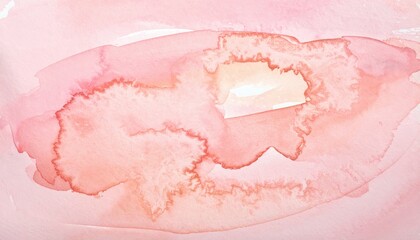 Poster - Abstract watercolor art in soft pink shades studio digital artwork creative environment artistic perspective