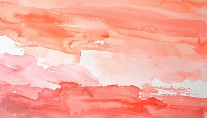 Poster - Abstract watercolor painting in warm tones studio art colorful background creative environment artistic perspective
