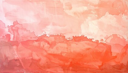 Poster - Artistic watercolor landscape abstract scene digital artwork soft colors aerial view creative expression