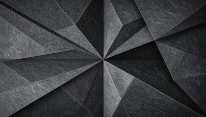 Poster - Geometric design patterns abstract art digital graphics studio setting aerial view modern aesthetics