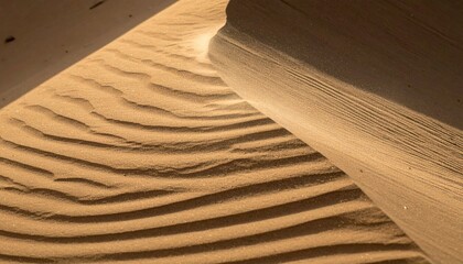 Poster - exploring sand dune patterns desert landscape close-up photography natural environment aesthetic bea
