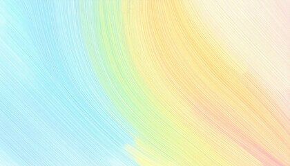 Aufkleber - Abstract colorful wave patterns digital artwork soft tones creative space artistic viewpoint modern design concept