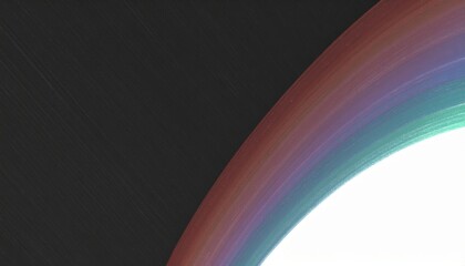 Poster - Exploring cosmic phenomena vibrant ringed planet outer space abstract visual dark environment curved perspective