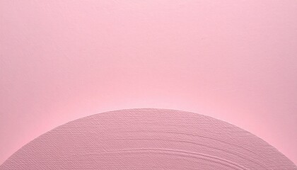 Poster - Creative minimalistic pink background for artistic designs studio digital soft light aesthetic concept
