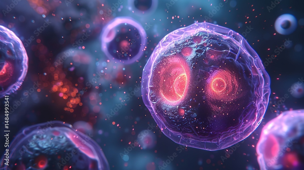 Basic Cell Microscope Image Cell Microscope Image: Unveiling the Intricate World of Cellular ...