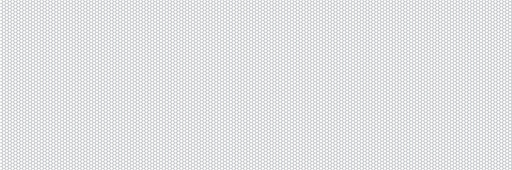Mosquito net seamless pattern. Honeycomb mesh texture. Fish net background. Mosquito window lace. Protection flying insect plastic net. Hexagon line grid. Vector illustration on white background.