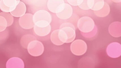 Aufkleber - Soft Pink Background with Blurred Bokeh Effect Creating a Dreamy Atmosphere